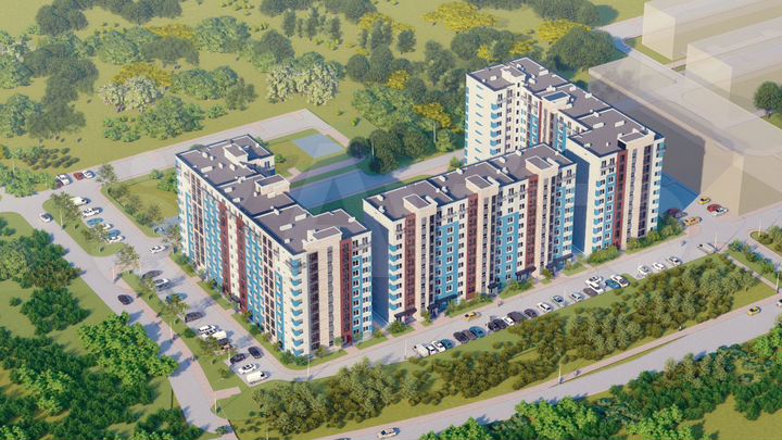 2-к. квартира, 58 м², 5/10 эт.