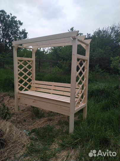 Пергола деревянная