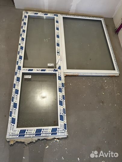 Балконный блок с дверью