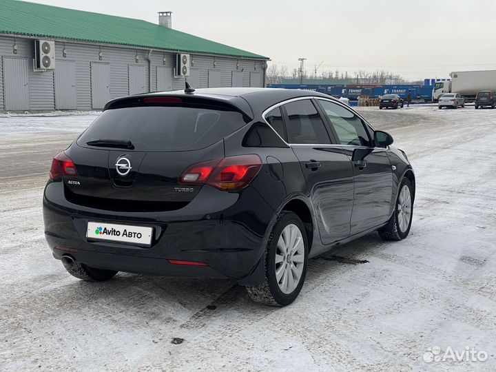 Opel Astra 1.6 AT, 2012, 187 000 км