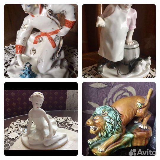 Фарфоровые статуэтки СССР