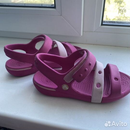 Сандалии Crocs c11 для девочки оригинал