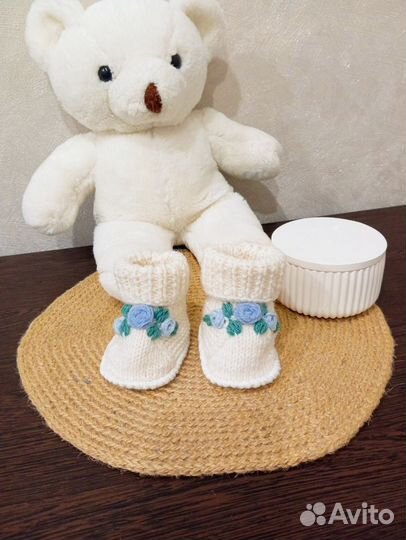 Пинетки вязаные