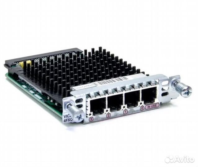 Модуль cisco VIC2-4FXO