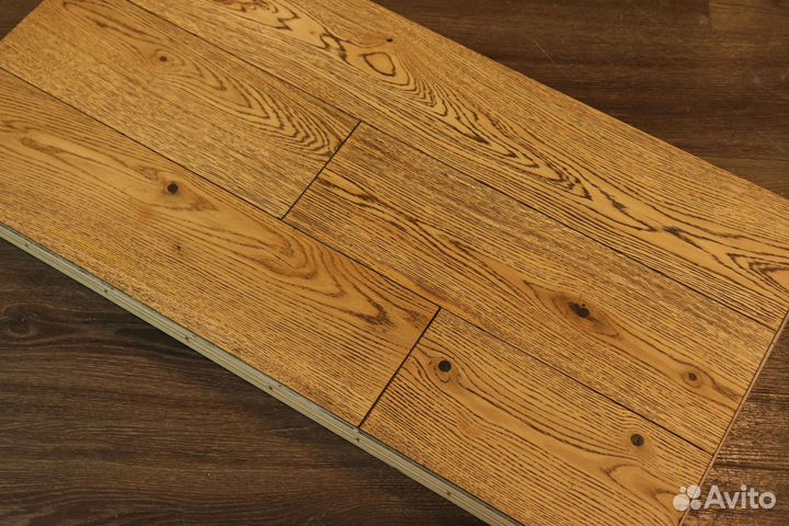 Кварцвиниловая плитка дуб замковая