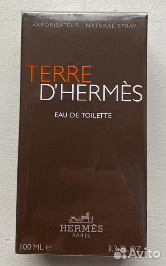 Мужская туалетная вода hermes, оригинал