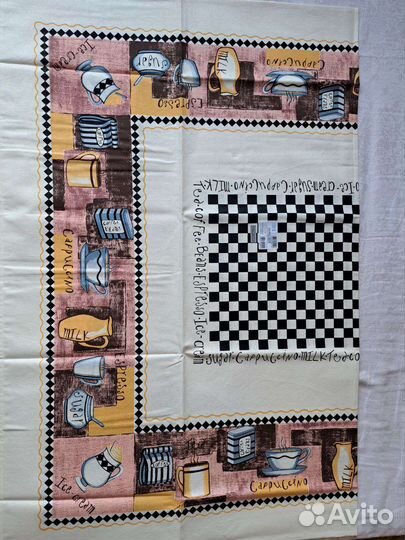 Скатерть льняная новая 110*145