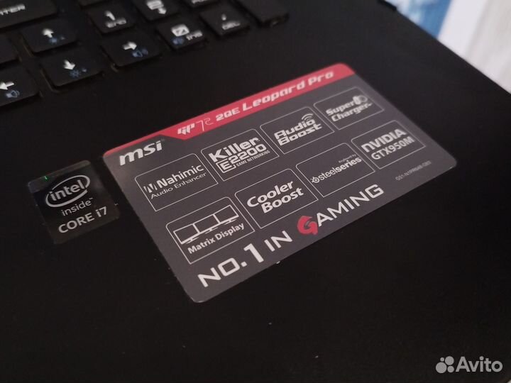 Игровой Рептилоид MSI (17'3/i5-4ядр/GTX/SSD250+1TB