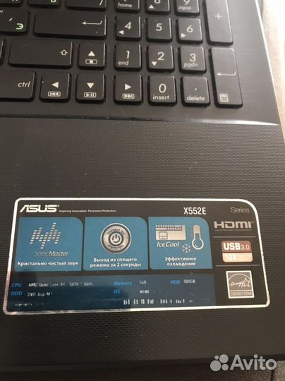 Asus x552e