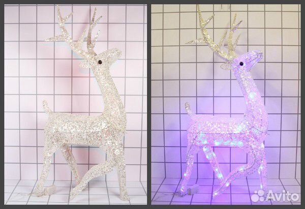 Светодиодный олень