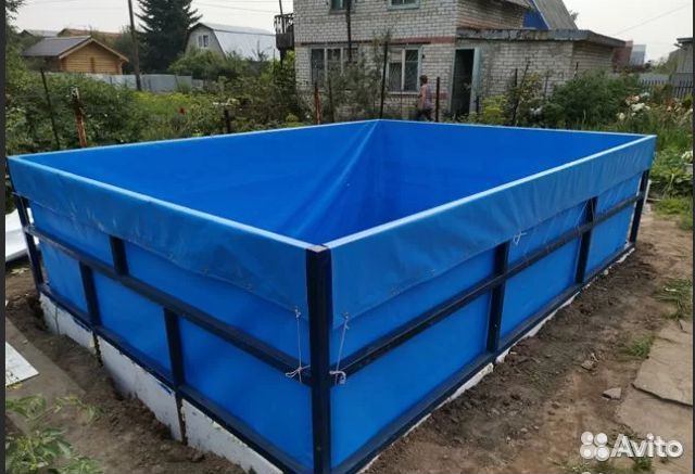 Чашковый пакет для бассейна каркасного сборного