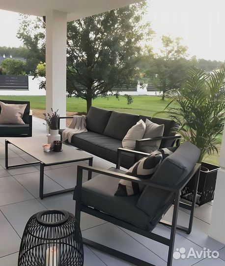 Садовая мебель лофт, уличная мебель