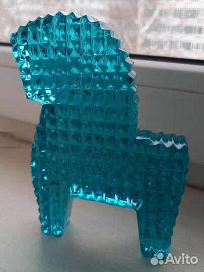 Хрустальная плитка конь. Гусь-Хрустальный