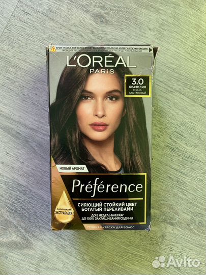 Краска для волос loreal paris preference 3.0