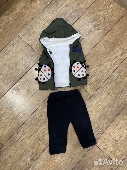 Детские вещи на мальчика от 0-3 мес