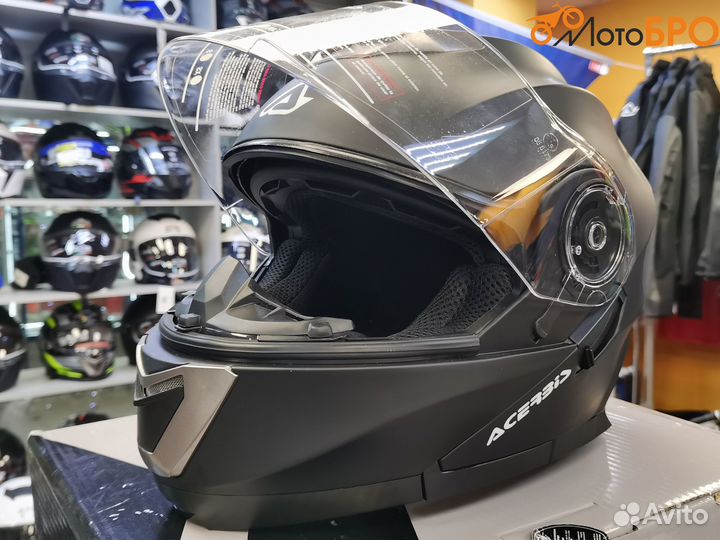 Шлем модуляр Acerbis чёрный