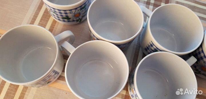 Кружки пластмассовые пластиковые