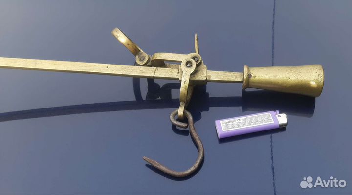 Весы безмен, бронзовые, старинные, кантарь