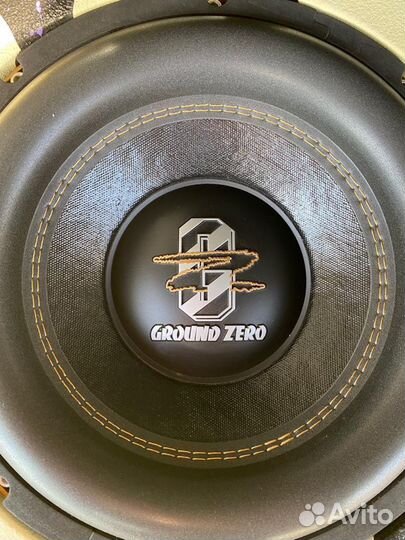 Сабвуфер Ground Zero gzhw 30SPL Gold