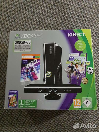 Xbox 360, новая, в упаковке