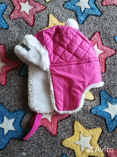 Шапка ушанка детская