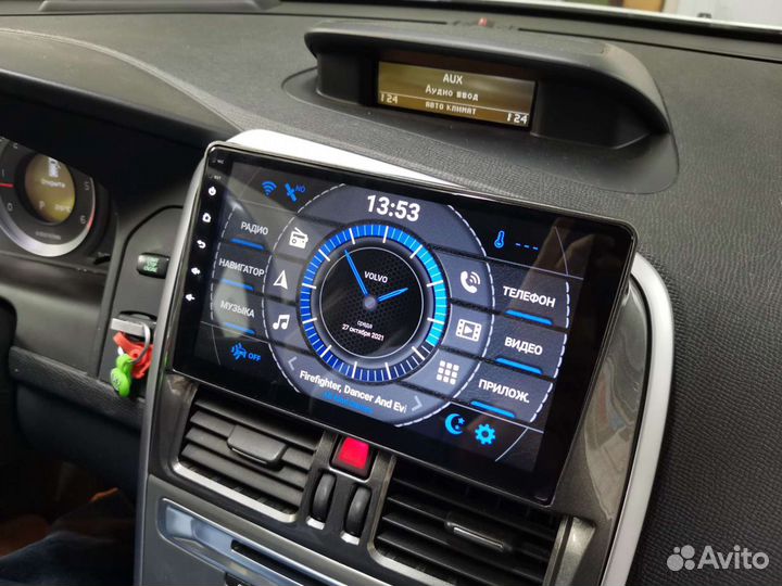 Монитор Volvo XC60 Андроид магнитола с навигацией
