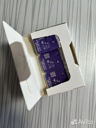 Линзы контактные aculife crystal -2,50