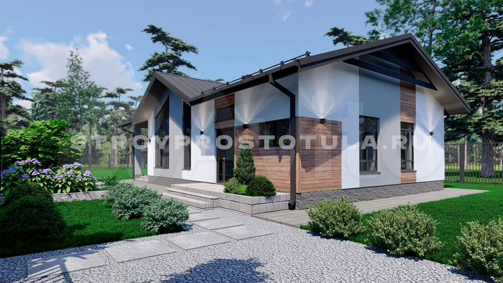 Дом 140 м² на участке 5 сот.