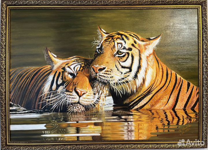 Картина тигры