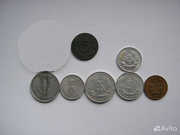 Монеты Германии 1940 - 1991