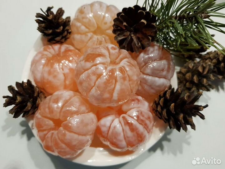 Мыло мандарин ручная работа