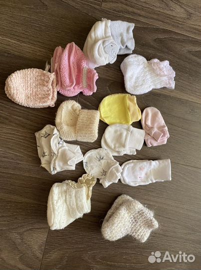 Колготки носочки пинетки царапки