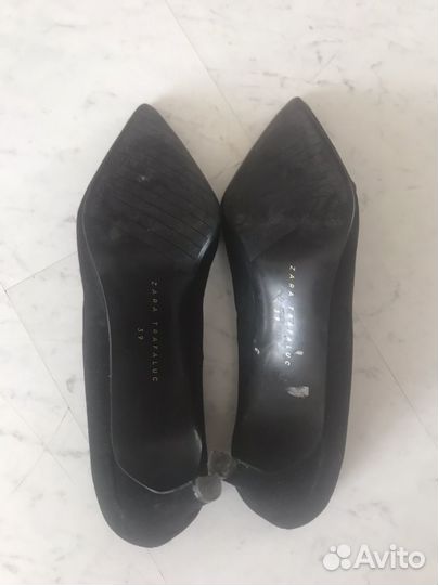 Туфли слингбэки мюли босоножки Zara 38-39