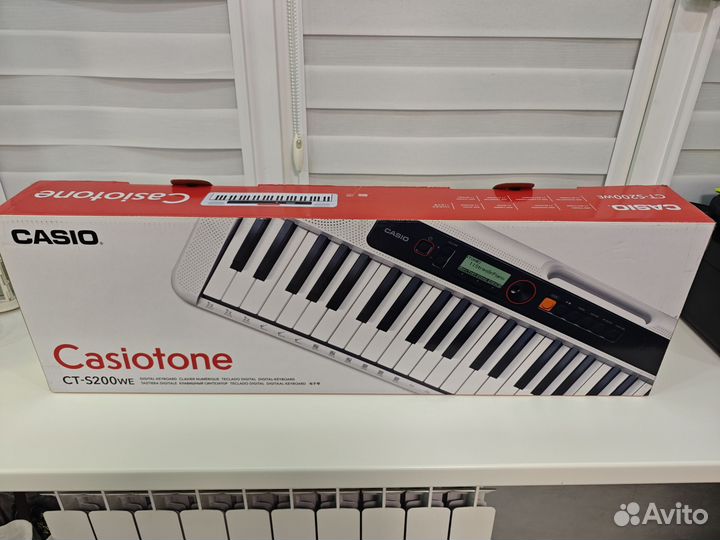 Синтезатор casio ct-s200we