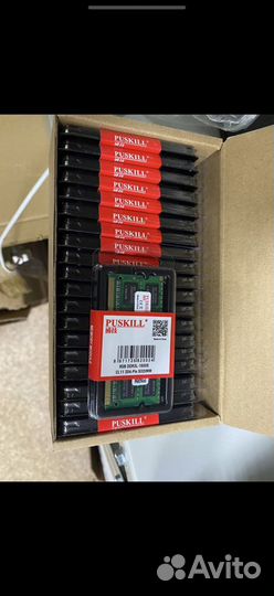 8gb ddr3l Sodimm 1600S Новая