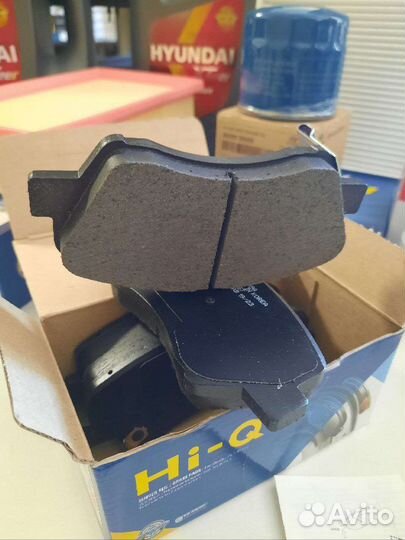 Передние тормозные колодки Hi-q Rio/Solaris