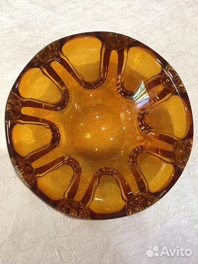 Конфетница СССР гутная техника