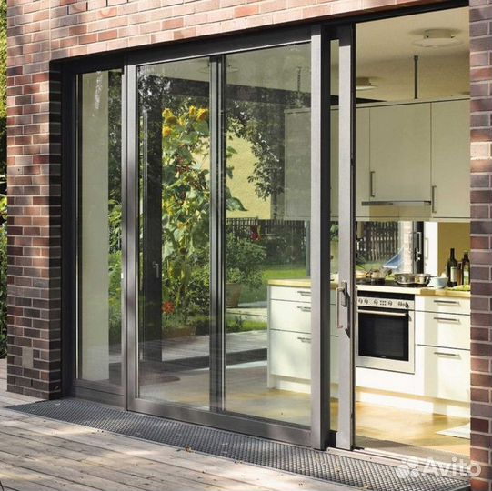 Алюминиевые окна для дома