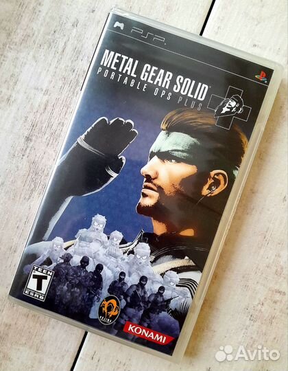 Metal Gear Solid: Portable Ops Plus PSP Новый Силд