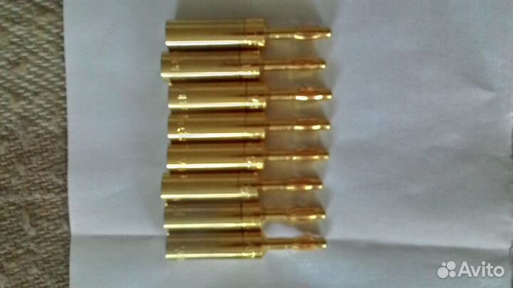 Акустические разъемы банан Van Den Hul Banana 4 шт