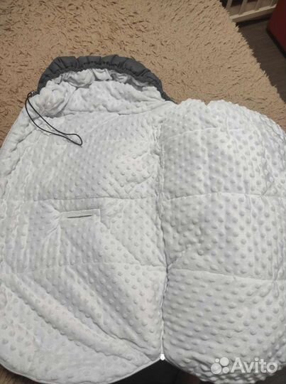 Зимний конверт в коляску