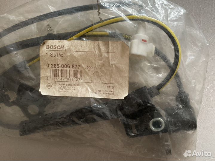 Датчик скорости вращения колеса