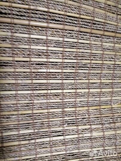 Шторы рулонные из бамбука и ротанга (жалюзи)