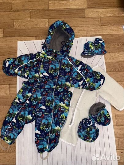 Зимний комбинезон 62 68