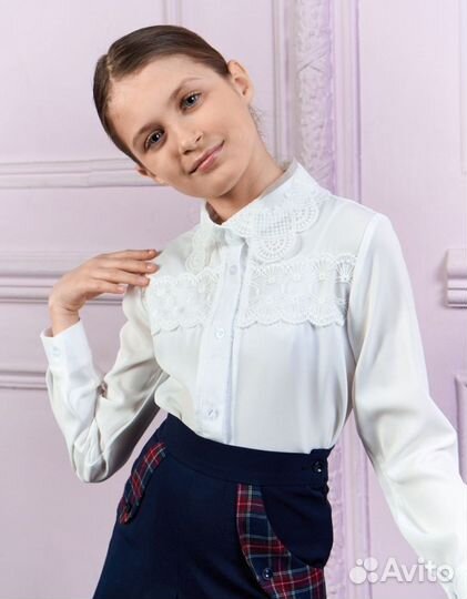 Рубашка школьная