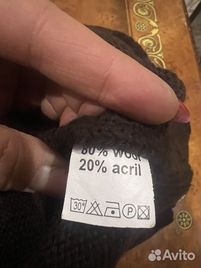 Комплект шапка шарф новый Swarovski