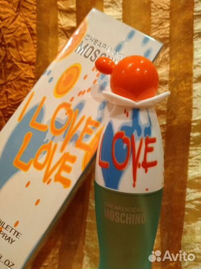 Туалетная вода Moschino Cheap and Chic I love love