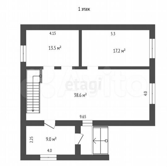 Дом 154 м² на участке 12 сот.