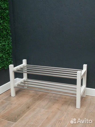 Обувница IKEA белая