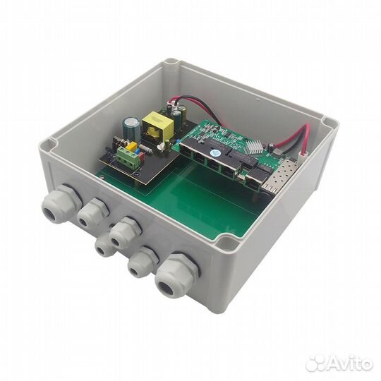 Уличный PoE коммутатор ST-S43POE (4G/1G/1S/65W/А/O